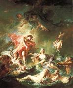 Francois Boucher The Setting of The Sun oil